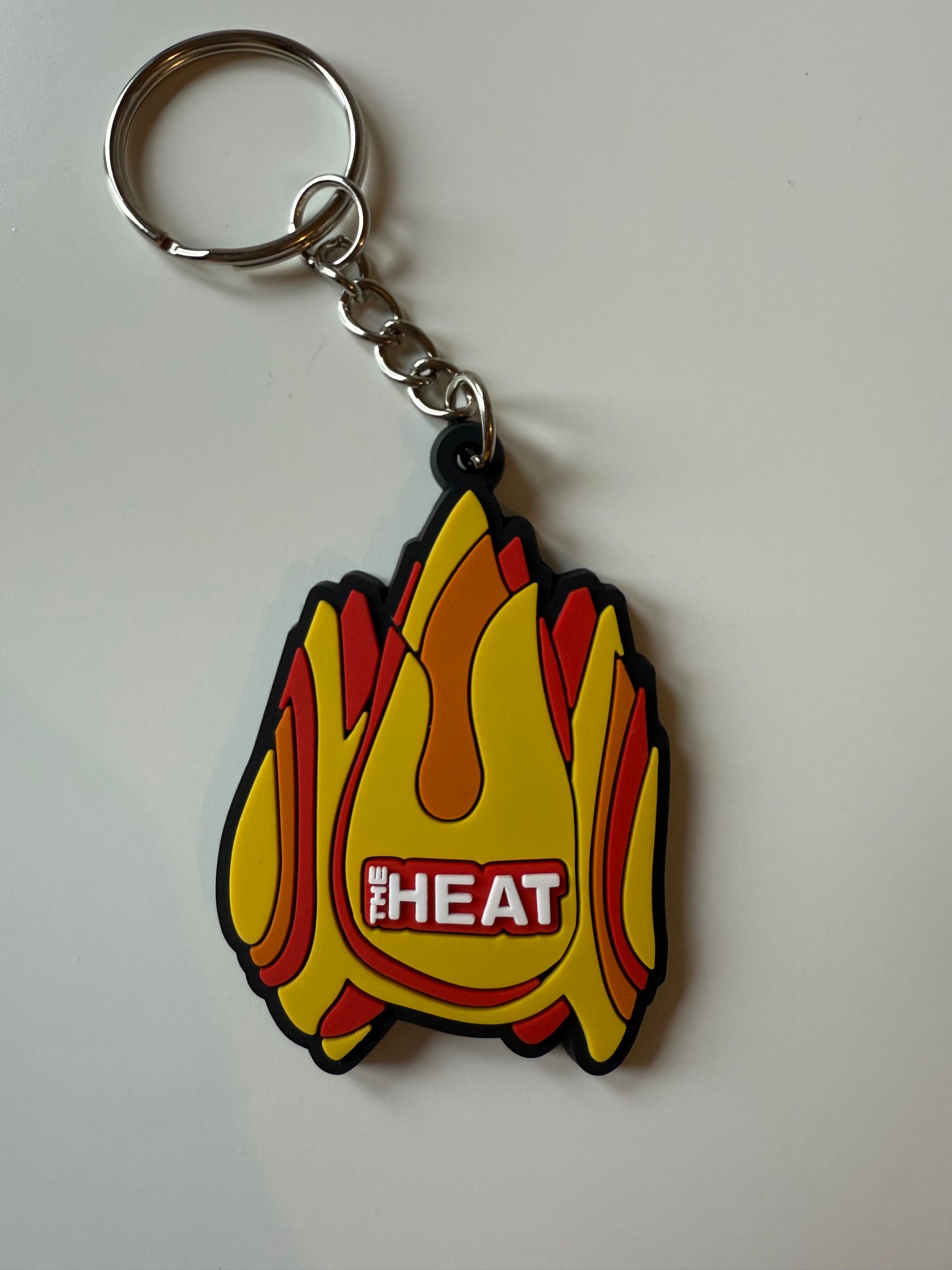 The Heat wig keychain