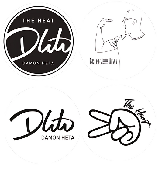 The Heat Sticker Pack - Round