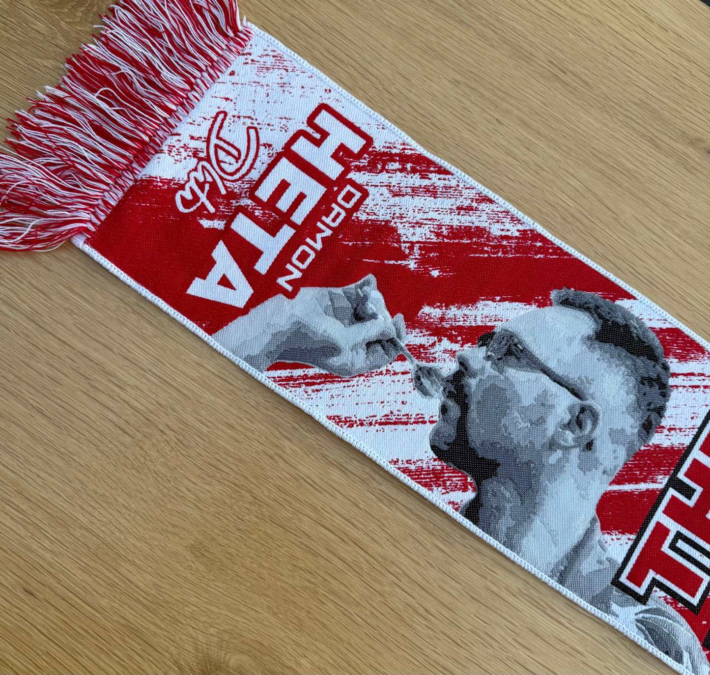 Damon “The Heat” Heta supporters scarf