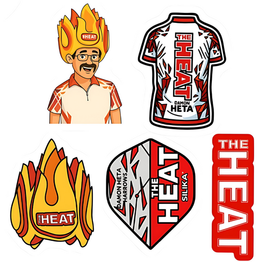 The Heat Sticker Pack - Cartoon