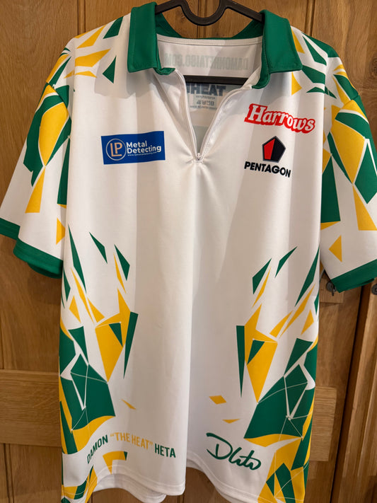 Match worn Pro Tour & European Tour shirts - Green & Gold