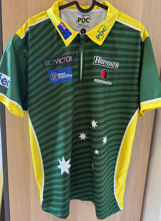 Matchworn Shirt 2026 World Cup of Darts vs USA