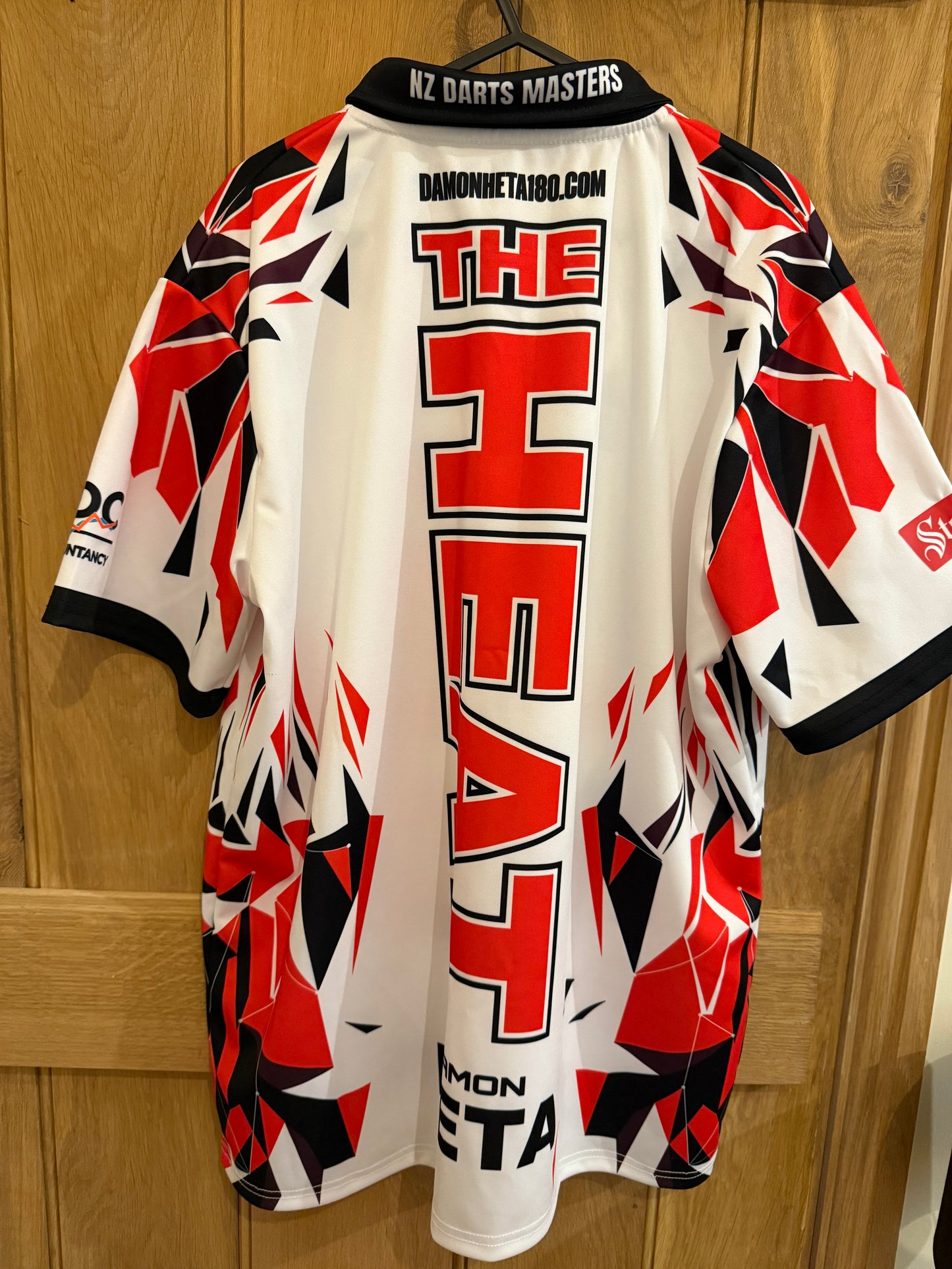 Media worn shirt 2025 Auckland Darts Masters