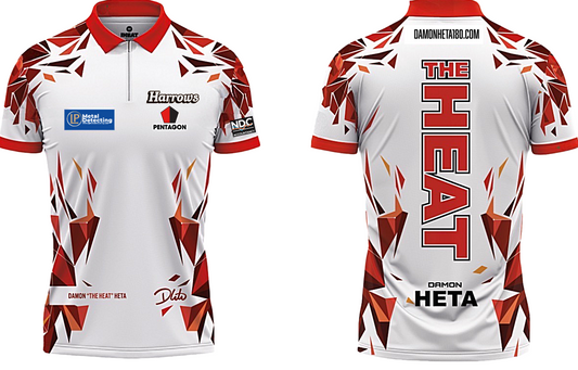 Damon ‘The Heat’ Heta Replica Playing Shirt - SIGNED!